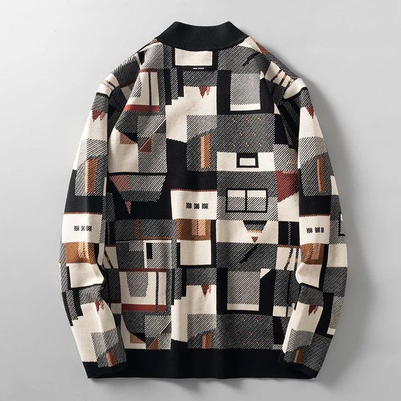 Arthur™ Abstract Wool Cardigan